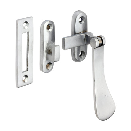 Timco Hook & Mortice Plate Casement Fastener Satin Chrome, Brass, Lime