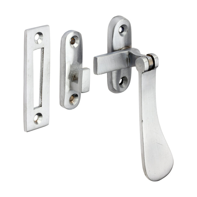 Timco Hook & Mortice Plate Casement Fastener Satin Chrome, Brass, Lime