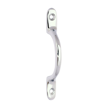 Traditional Pattern Sash Pull Handle - Polished Chrome