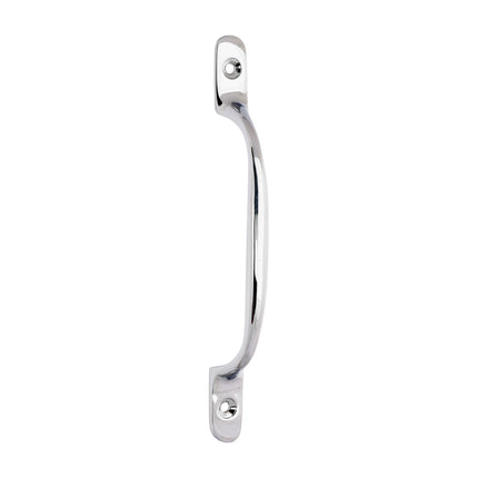 Timco Traditional Pattern Sash Pull Handle Polished Chrome, Brass, Lime