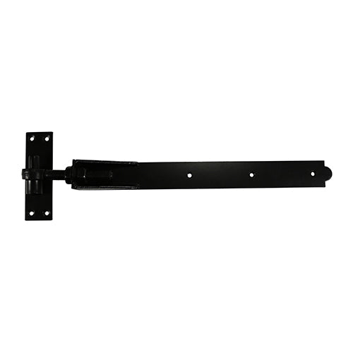 Timco Pair Of Adjustable Band & Hook On Plates, Black Steel
