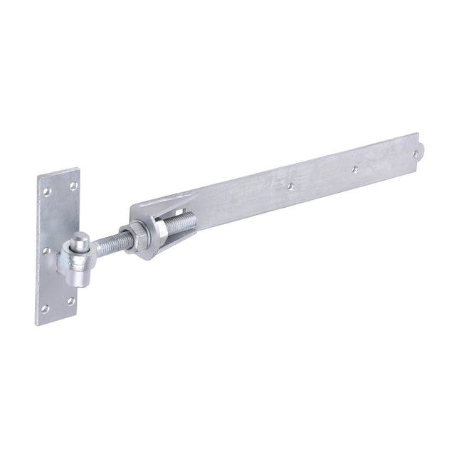 Timco Pair Of Adjustable Band & Hook On Plates Galvanised Steel
