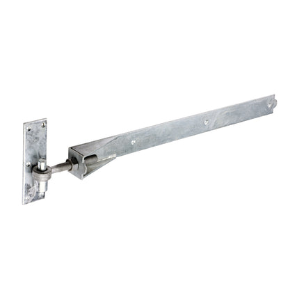 Timco Pair Of Adjustable Band & Hook On Plates Galvanised Steel
