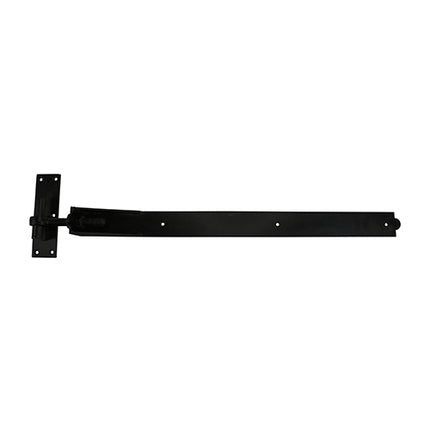 Timco Pair Of Adjustable Band & Hook On Plates, Black Steel