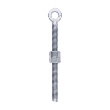 Timco Adjustable Gate Eye With Nuts Galvanised Steel, Lime