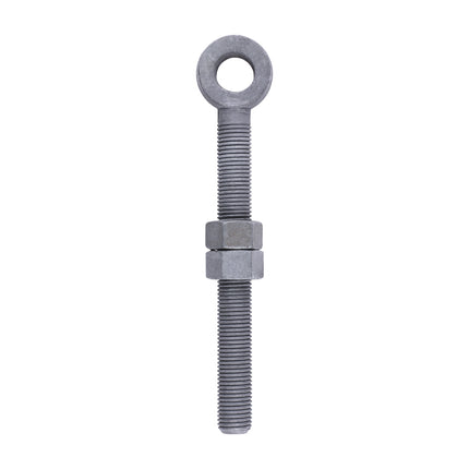 Timco Adjustable Gate Eye With Nuts Galvanised Steel, Lime