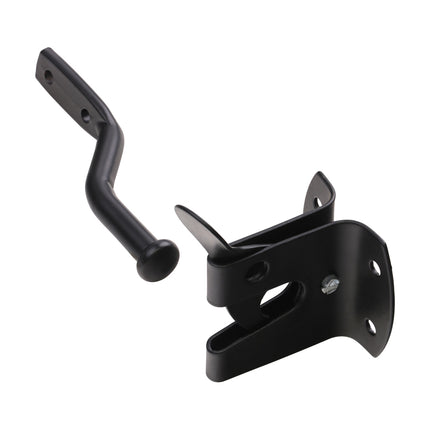 Timco Automatic Gate Latch, Black Steel
