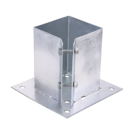 Timco Bolt Down Shoe, Hot Dipped Galvanised Steel