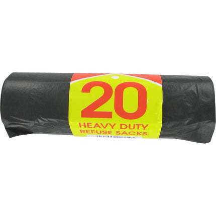 Deligo BLHD Heavy Duty Bin Bags (20 Pack)