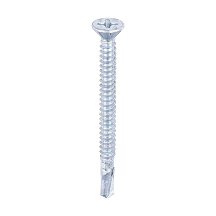 Timco Metal Construction Timber To Light Section Screws Stainless Steel, Steel, Silver, Lime