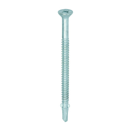 Timco Metal Construction Timber To Light Section Screws Stainless Steel, Steel, Silver, Lime