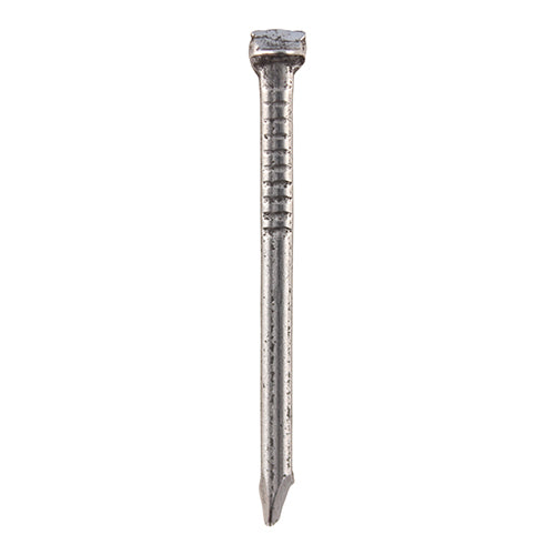 Timco Oval Nails, Bright Steel
