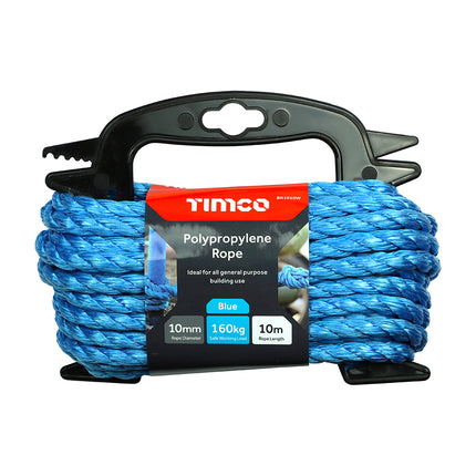 Timco Polypropylene Rope, Blue, Winder