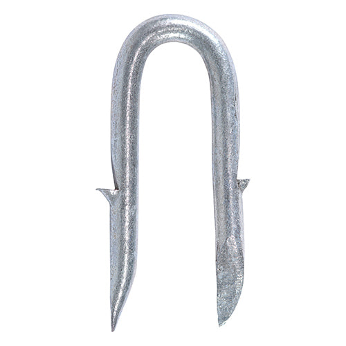 Timco Barbed Staples, Galvanised Steel
