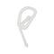 Plastic Curtain Hooks - White