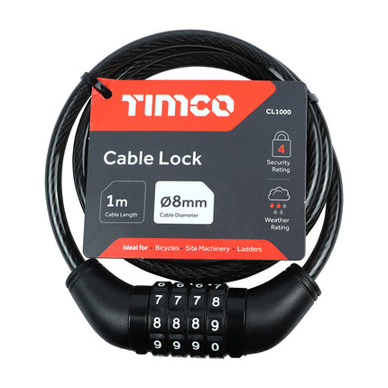 Combination Cable Lock
