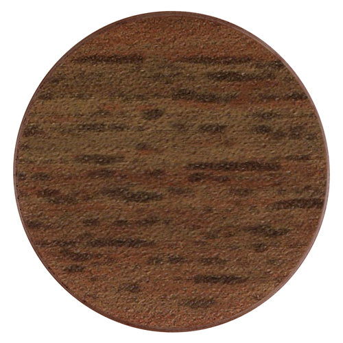 Self-Adhesive Cover Caps - Dijon Walnut
