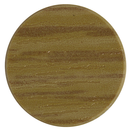Self-Adhesive Cover Caps - Oak