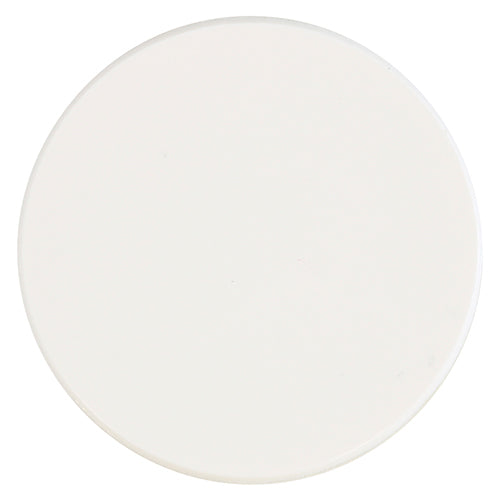 Self-Adhesive Cover Caps - White Gloss