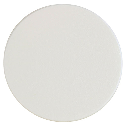Timco Self-Adhesive Cover Caps, White Matt Lime