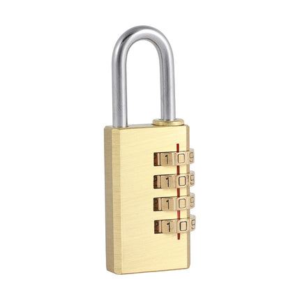 Timco Brass Combi Padlock Clear