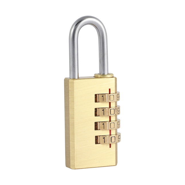Timco Brass Combi Padlock Clear