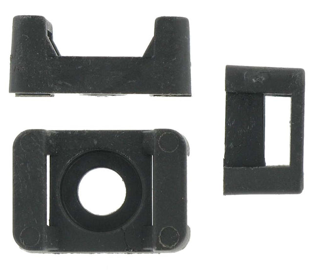 Deligo CTSB Cable Tie Saddle Nylon Black