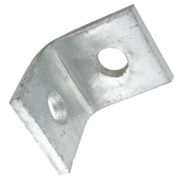 Deligo D500 Channel Bracket 1 X 1 Hole 90 Deg (48 x 50mm)