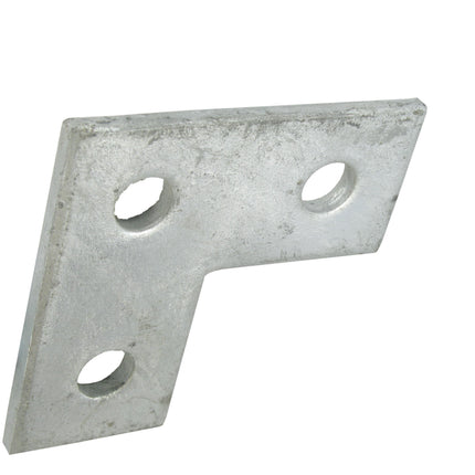 Deligo D600 Flat L Bracket Galvanised