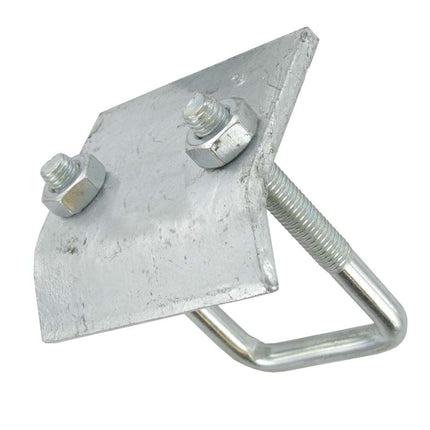 Deligo D855B Beam Clamp with U Bolt (82mm)