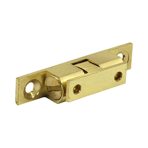 Timco Double Ball Catches, Electro Brass