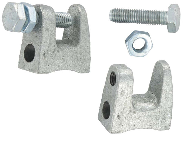 Deligo DFL11 M10 G Beam Clamps Non-Threaded