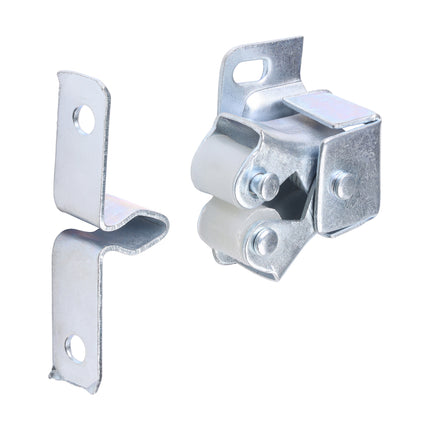 Double Roller Catches - Zinc