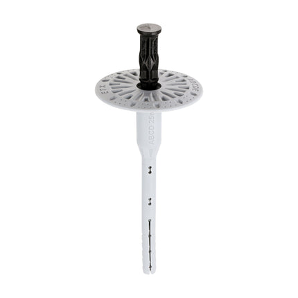 Ziel-Plast Etx-M Insulation Fixings Galvanised Steel, Concrete, White