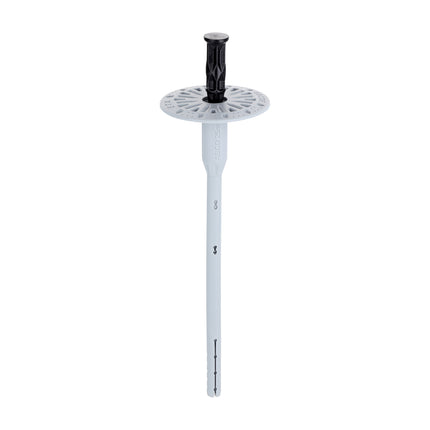Ziel-Plast Etx-M Insulation Fixings Galvanised Steel, Concrete, White