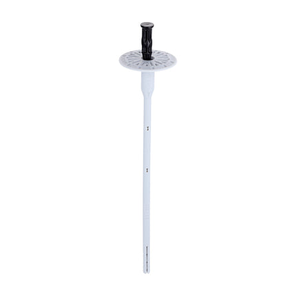 Ziel-Plast Etx-M Insulation Fixings Galvanised Steel, Concrete, White