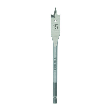 Timco Flat Wood Bit Steel