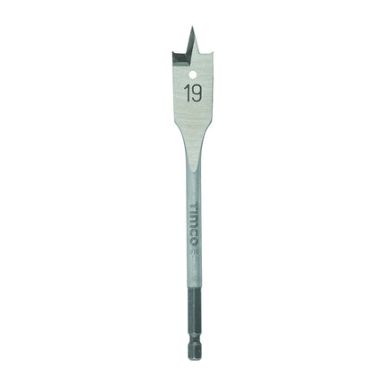 Timco Flat Wood Bit Steel