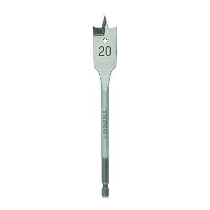 Timco Flat Wood Bit Steel