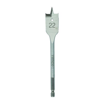 Timco Flat Wood Bit Steel