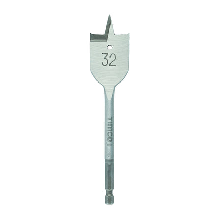 Timco Flat Wood Bit Steel