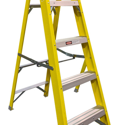 Deligo 5 Tread Fibreglass Step Ladder - FLS5