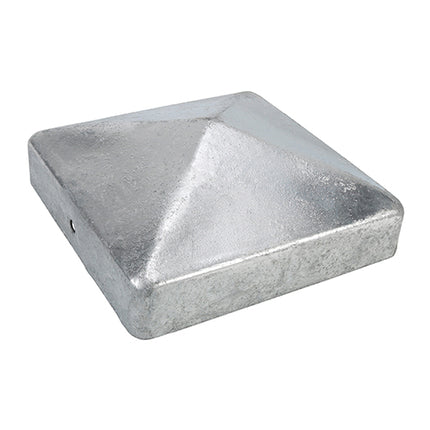 Timco Fence Post Cap, Zinc Steel
