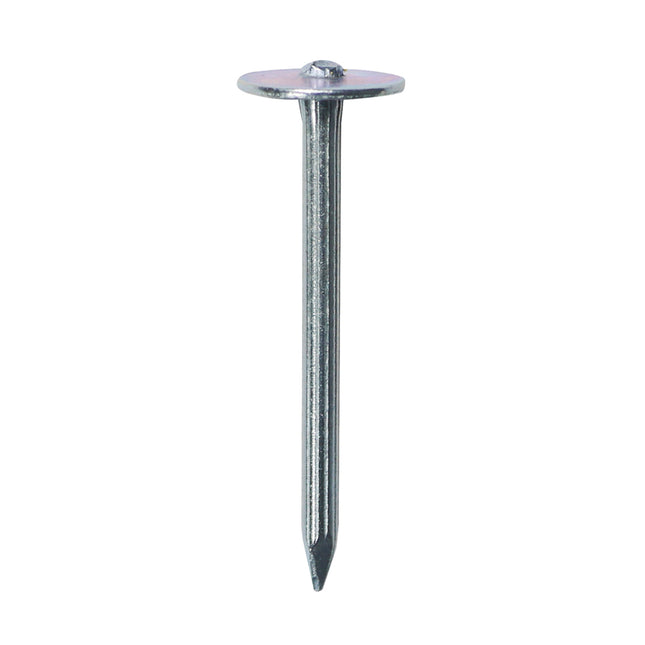 Masonry Nails - Mickey - Fixed Washer - Zinc
