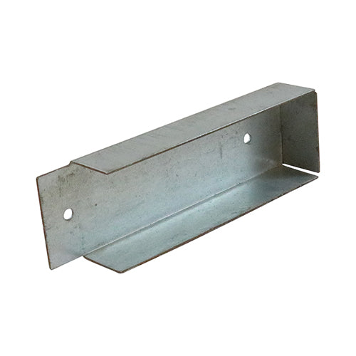 Timco Gravel Board Clip, Galvanised Steel