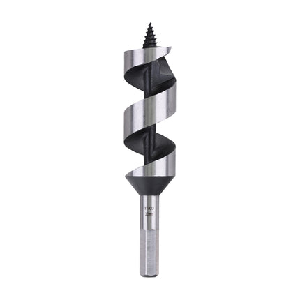 Timco Wood Auger Bit, Hex Shank Steel