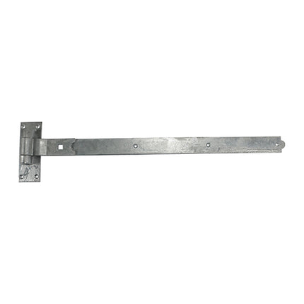 Timco Pair Of Cranked Band & Hook On Plates Galvanised Steel