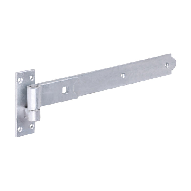 Timco Pair Of Straight Band & Hook On Plates Galvanised Steel