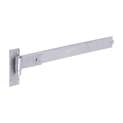 Timco Pair Of Straight Band & Hook On Plates Galvanised Steel