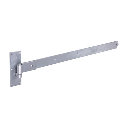 Timco Pair Of Straight Band & Hook On Plates Galvanised Steel